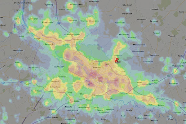 Light pollution