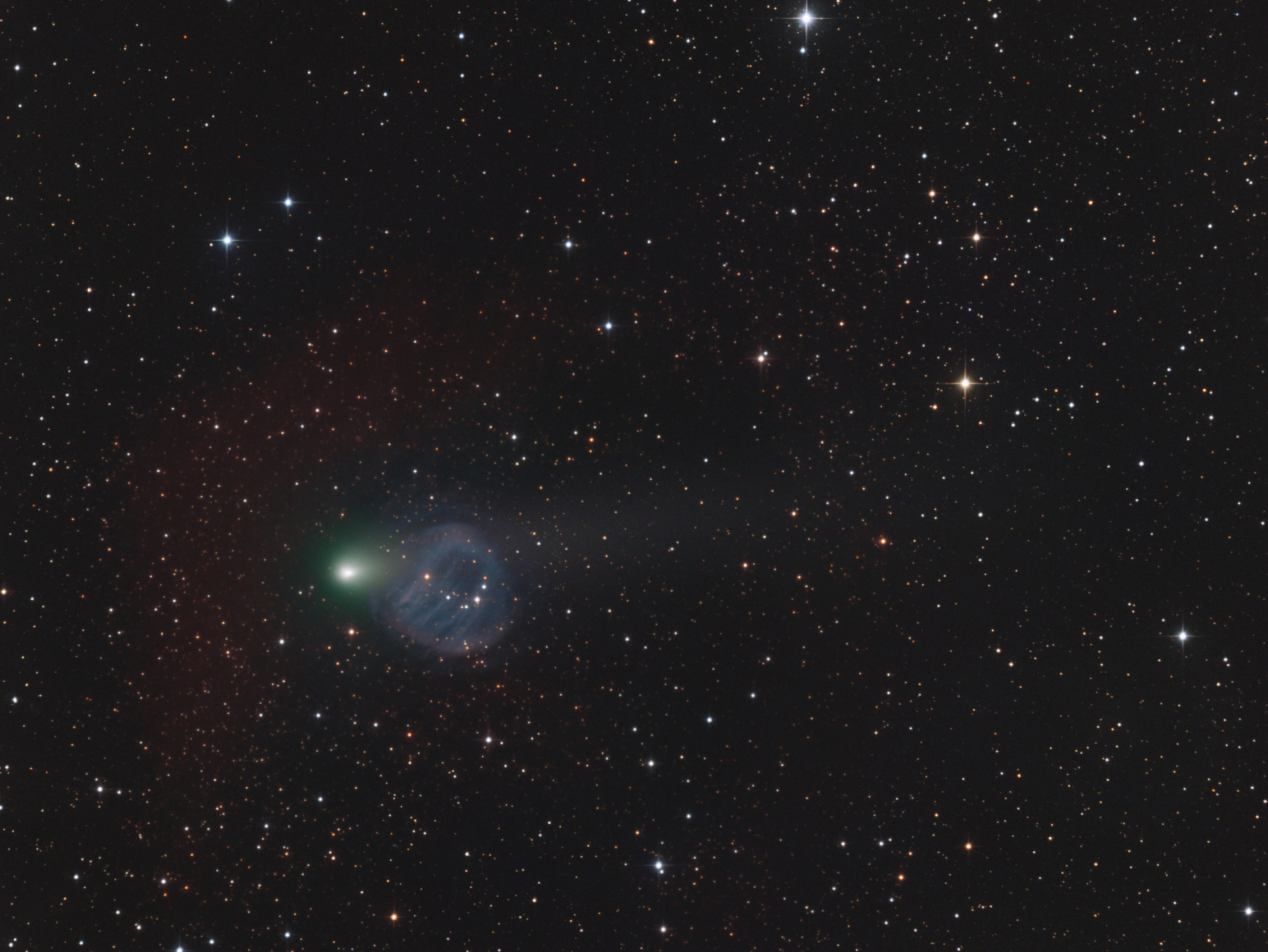 Komet 21P/Giacobini-Zinner und HDW2