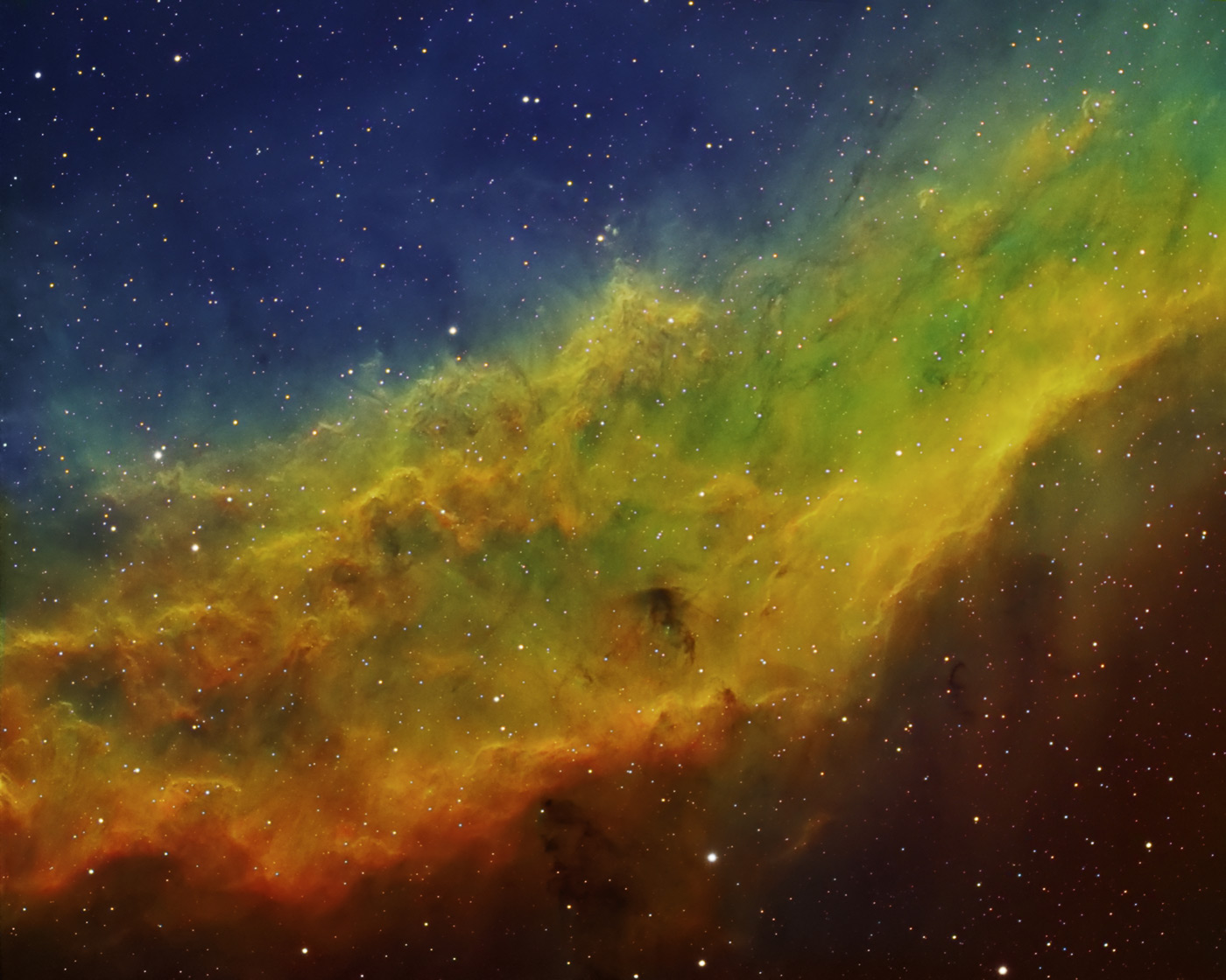 NGC 1499 Californiannebel
