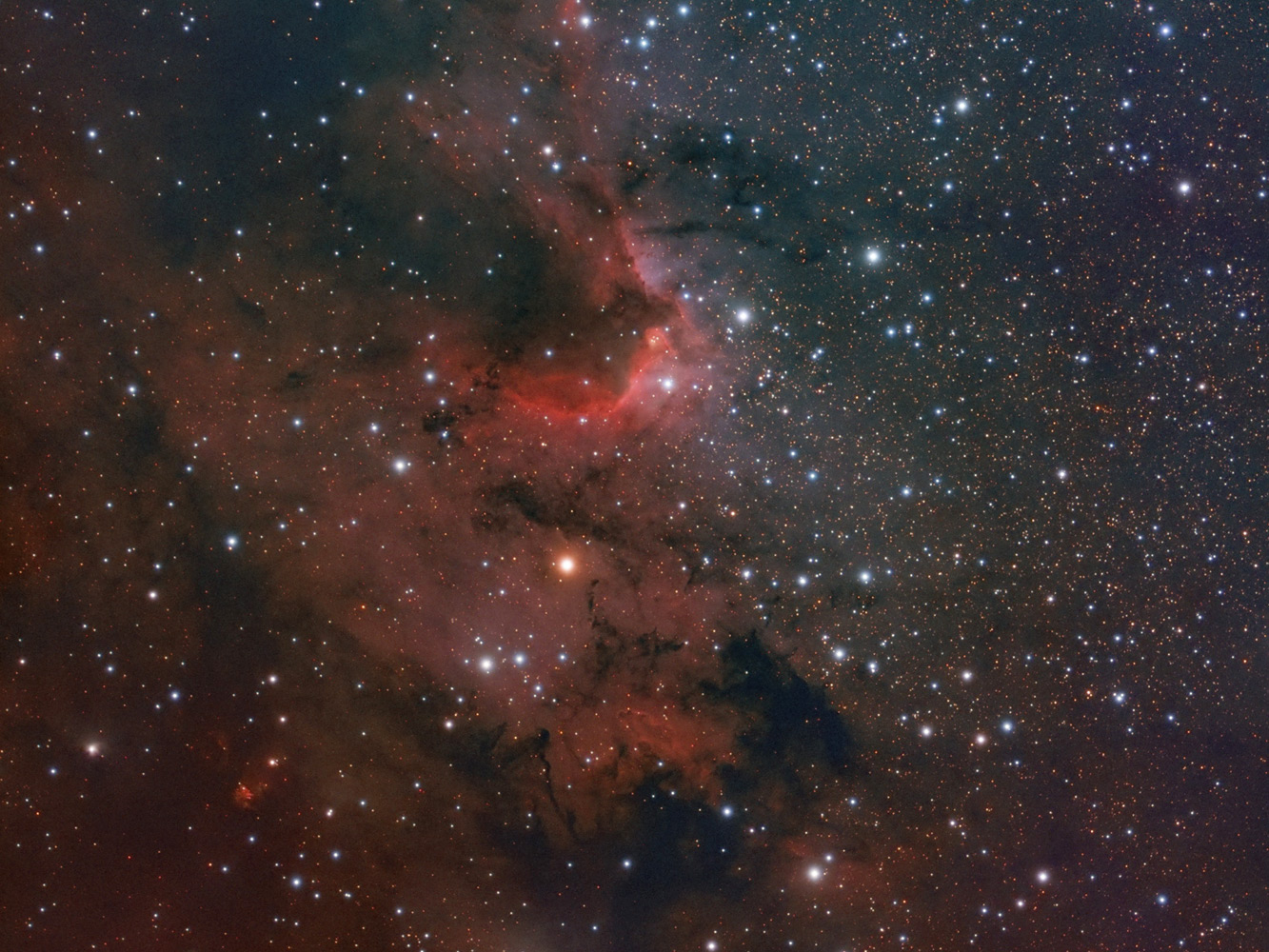 SH2-155, Caldwell 9 oder Cave Nebula