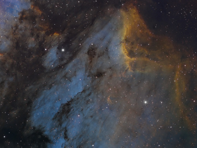 IC 5070 in Hubble Palette